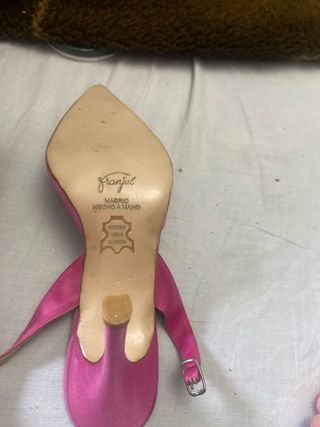 Zapatos de tacón Franjul rosas