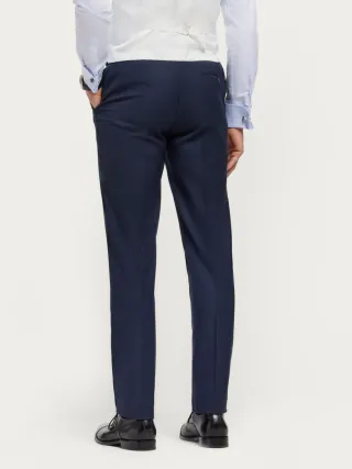 Chaque Álvaro Moreno Wedding azul marino - dos pie