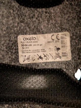 Casco patinete/patines negro