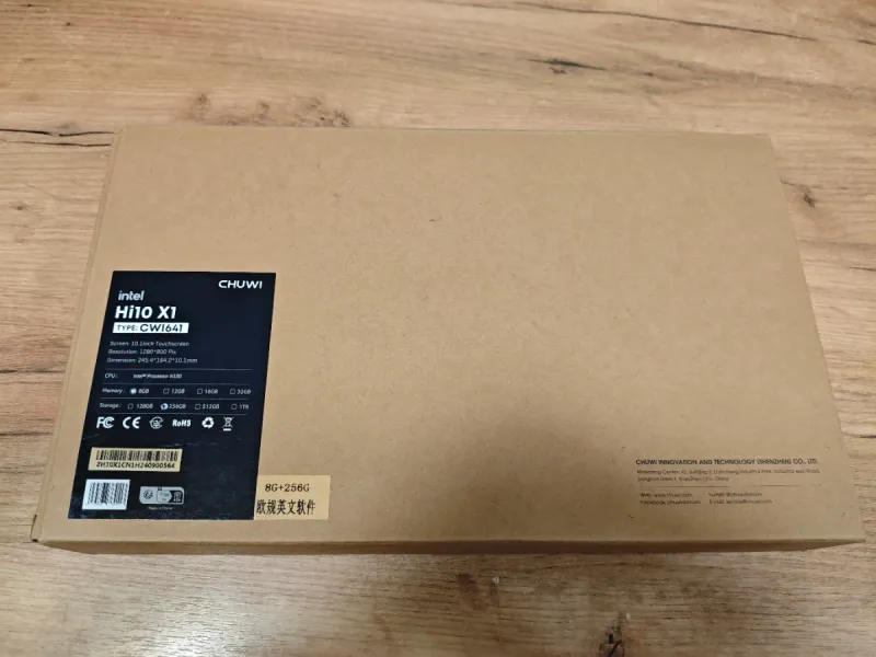 Tablet Chuwi Hi10 X1 8GB RAM 256GB SSD afbeelding 9