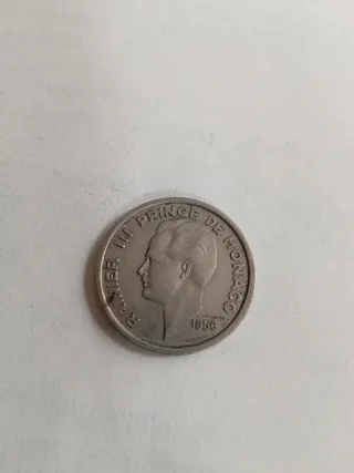 Moneda Mónaco 100 Francos