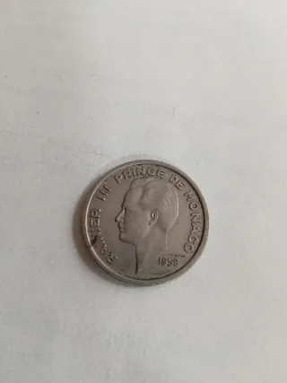 Moneda Mónaco 100 Francos
