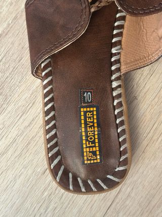 Sandalias planas étnicas Forever talla 40