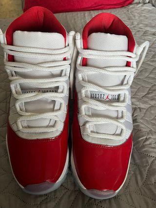Jordan Retro 11 Cherry Rojo Blanco originales