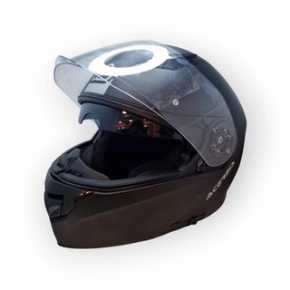 CASCO DE MOTO INTEGRAL ACERBI TALLA S NEGRO + BOLSA