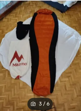 Saco de dormir Marmot alta montaña -18°