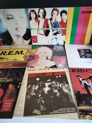 Lote 9 Vinilos Indie Pop Rock