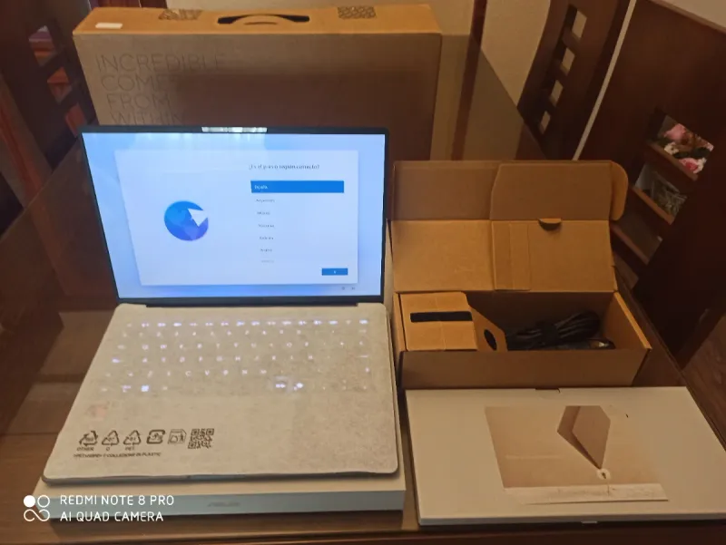 Portátil ASUS Zenbook14 Gris afbeelding 4