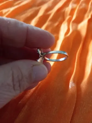 Anillo Plata Flor Multicolor