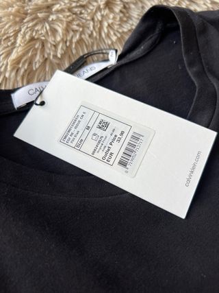 Camiseta Calvin Klein Jeans Negra Talla M