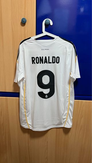 Camiseta Real Madrid 09/10 Retro Adidas Ronaldo