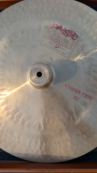 Plato PAISTE 2002 China Type 18"