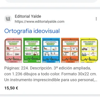 Ortografía ideovisual, nivel 5
