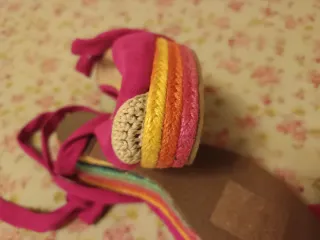 Azarey Sandalias Mujer Talla 39 Fucsia