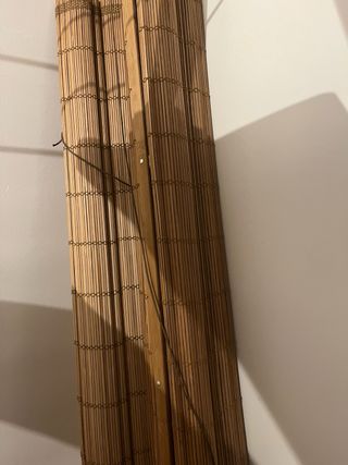 Estor Stor de bambú y madera