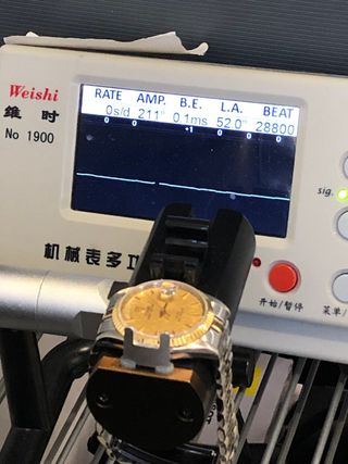 Tudor Prince Date+Day 76213 Esfera Oro