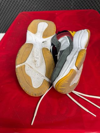 Zapatillas Calvin Klein Jeans Blancas y Amarillas