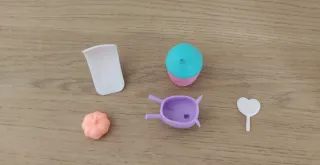 Bebés Llorones con casa y accesorios