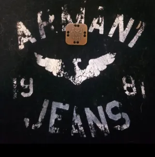 Bomber Armani Jeans Negra