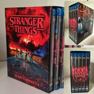 Colección Stranger Things Blu-ray (No Oficial)
