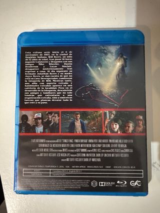 Colección Stranger Things Blu-ray (No Oficial)