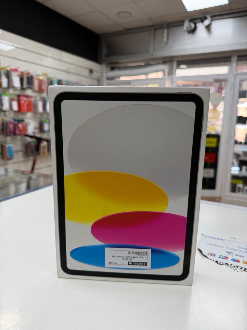 iPad A16  128GB Plata Nuevo afbeelding 2