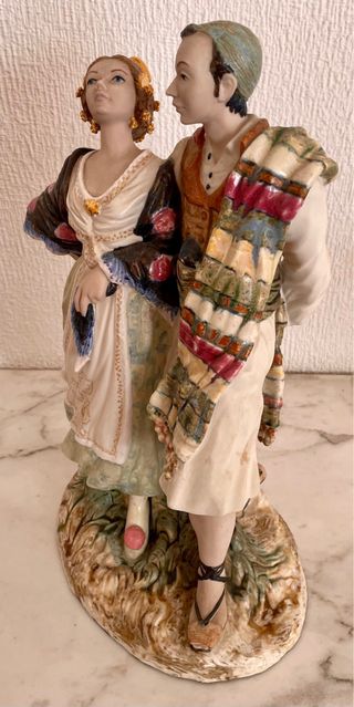 Pareja Falleros Porcelana excelente estado
