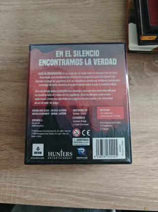 Alice ha desaparecido Juego de Rol Mudo