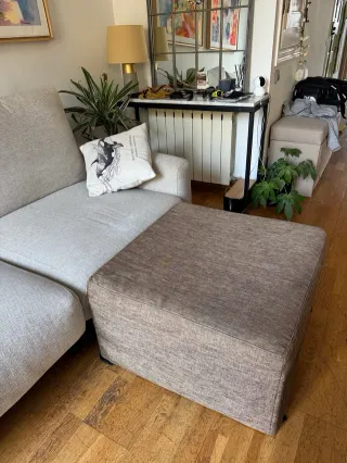 Puff Cama BoConcept Beige/Blanco