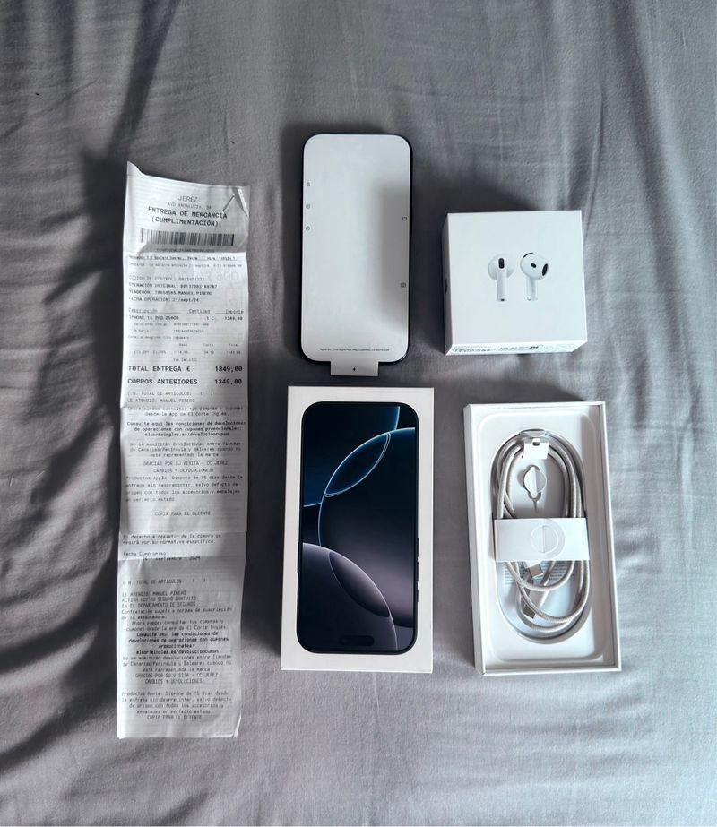 iPhone 16 Pro 256 GB Space Gray afbeelding 3