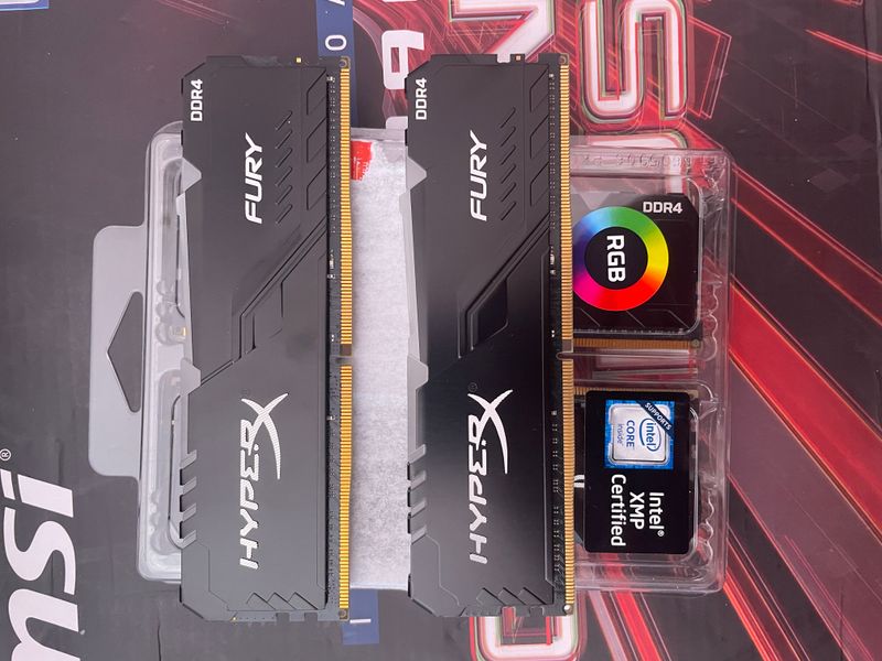Kingston HyperX Fury RGB DDR4 3200MHz