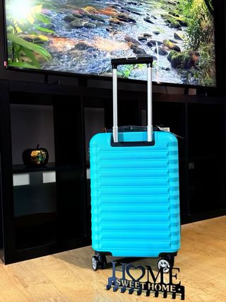 Maleta de viaje cabina azul