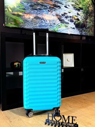 Maleta de viaje cabina azul