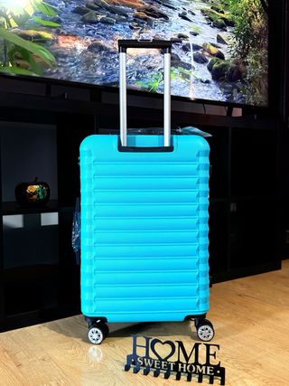 Maleta de viaje cabina azul