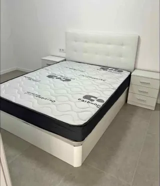 Canapé abatible y colchón