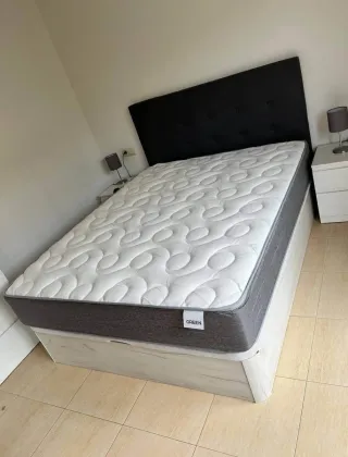 Canapé abatible y colchón