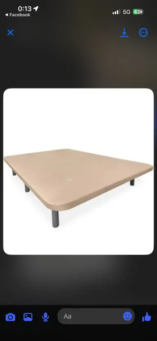 Canapé abatible y colchón