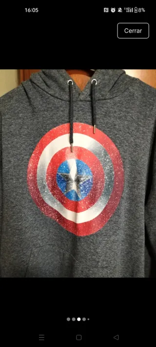 Sudadera Capitán América