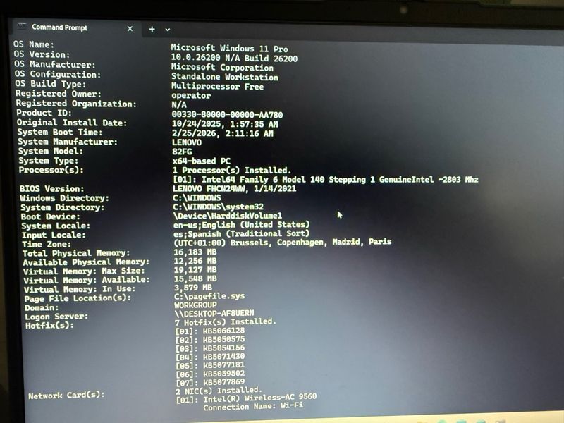 Lenovo IdeaPad 5 i7