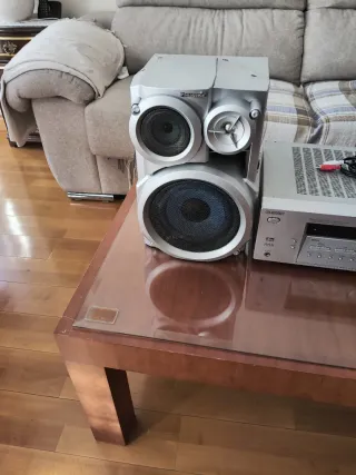 Amplificador Sony y Altavoces Panasonic