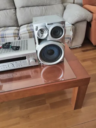 Amplificador Sony y Altavoces Panasonic