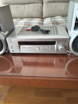 Amplificador Sony y Altavoces Panasonic