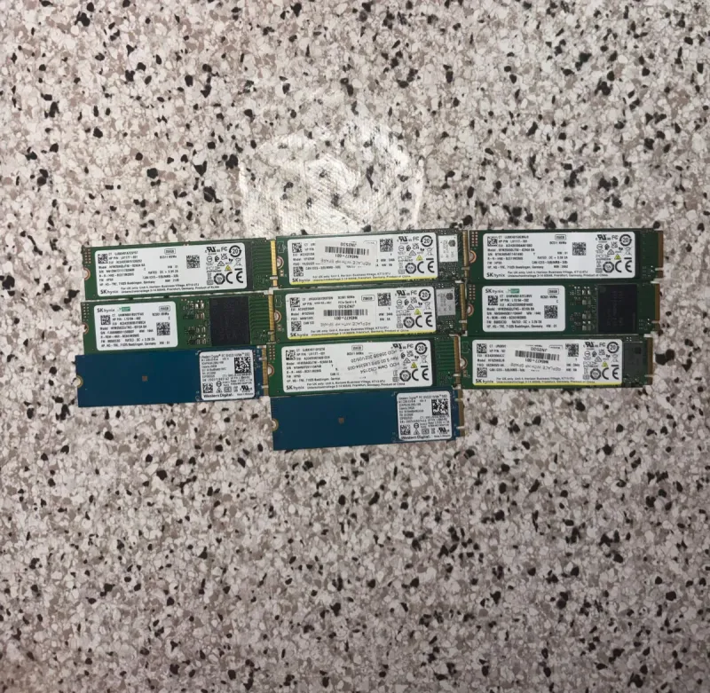 Pack de 10 SSD M.2 NVMe 256GB