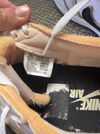 Zapatillas Air Jordan 1 Low Beige/Blanco