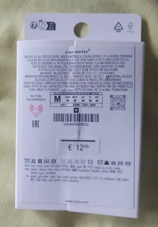 Pendientes Zara I Love You