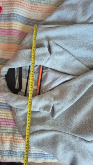 Abrigo gris 30% lana