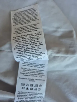 Abrigo gris 30% lana