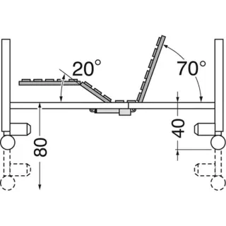 Cama Eléctrica Antares Altura Regulable
