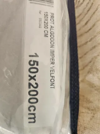 Protector Colchón Velfont Punto Algodón 150x200