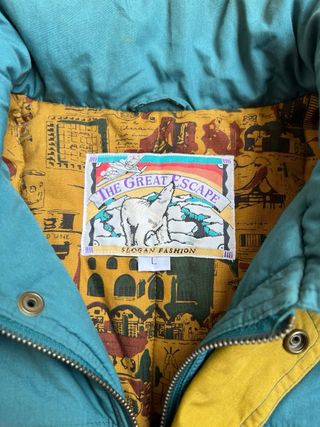 Chaqueta The Great Escape Azul/Verde